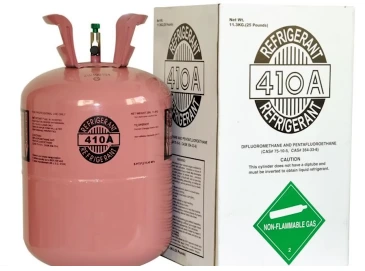 R-410A refrigerant tank used in AC recharge services