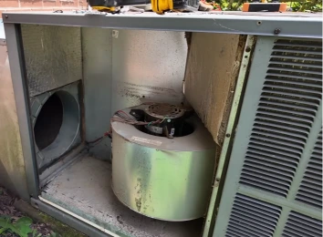 AC blower motor assembly — Lake Jackson repair